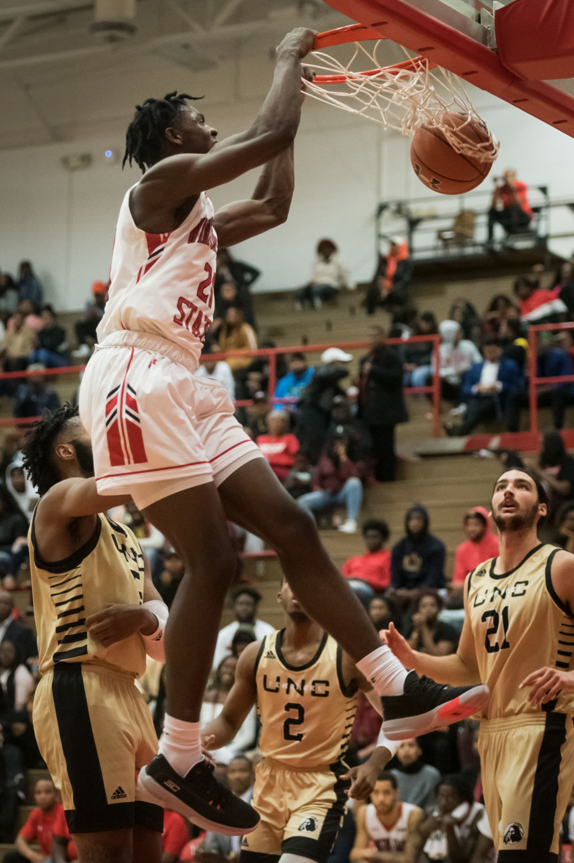 WSSU UNC Pembroke Mens Basketball
